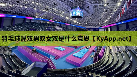 羽毛球混双男双女双是什么意思 羽毛球混双男双女双是什么意思