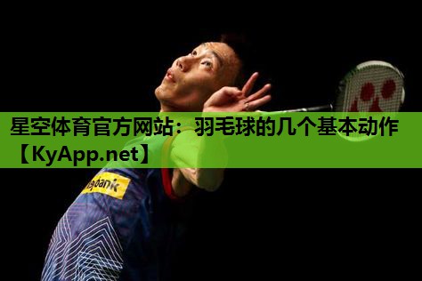 羽毛球的几个基本动作 羽毛球的几个基本动作